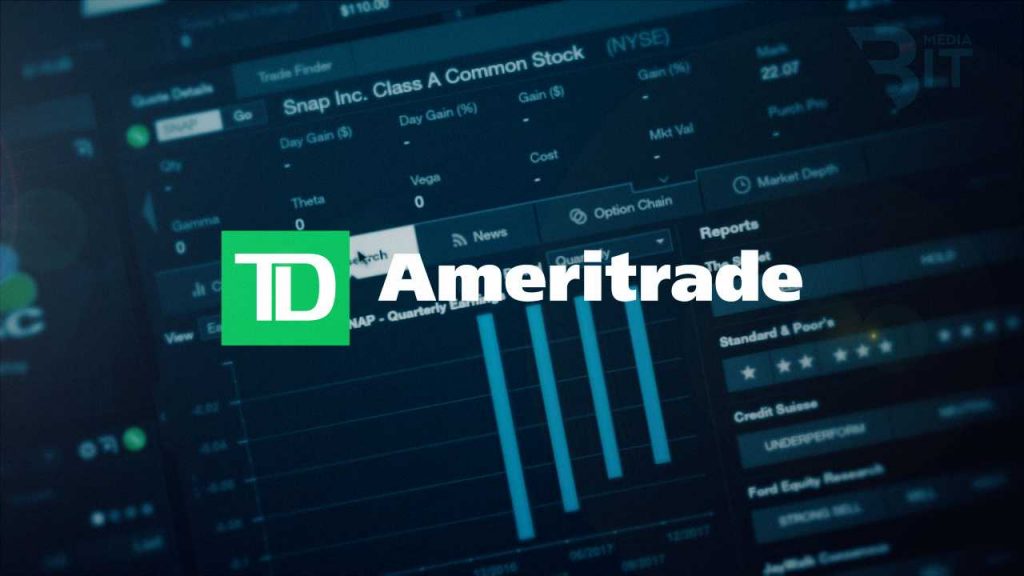 TD Ameritrade удалось разместить рекламу на блокчейне биткоина