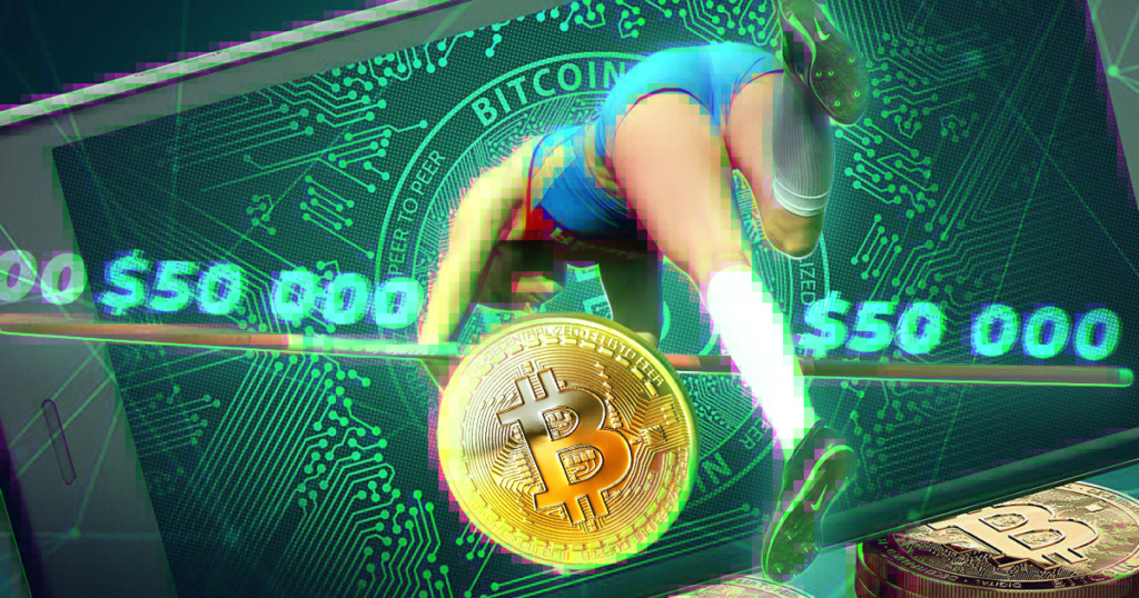 Bitcoin снова поднимался выше 50 тысяч долларов